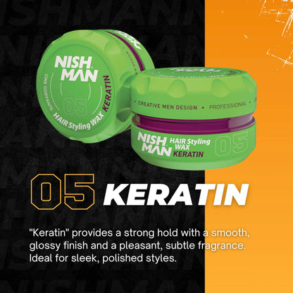 Cera Fijadora Profesional 05 KERATIN 150ml