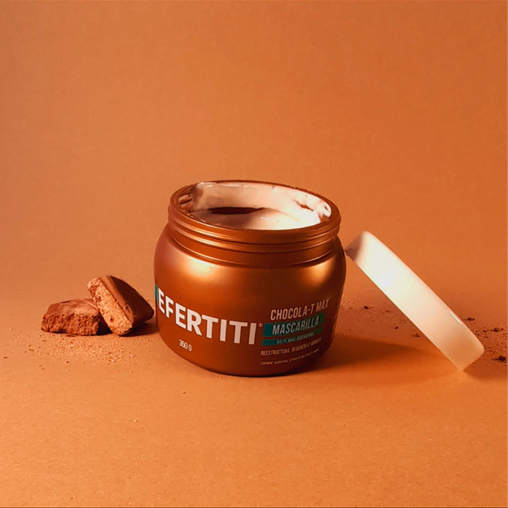Mascarilla Intensiva Reestructurante Para Cabellos Sobreprocesados Chocola-T Max 350g