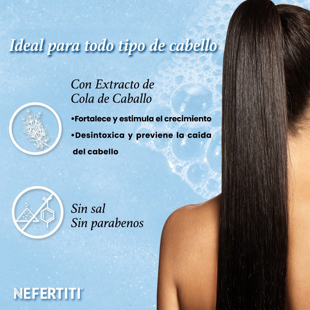 Mascarilla Intensiva Fortificante Cola De Caballo Para Cabellos Frágiles 350g
