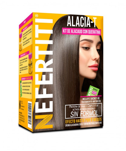 Kit Alaciado Permanente Alacia-T Aroma Mango Maracuyá