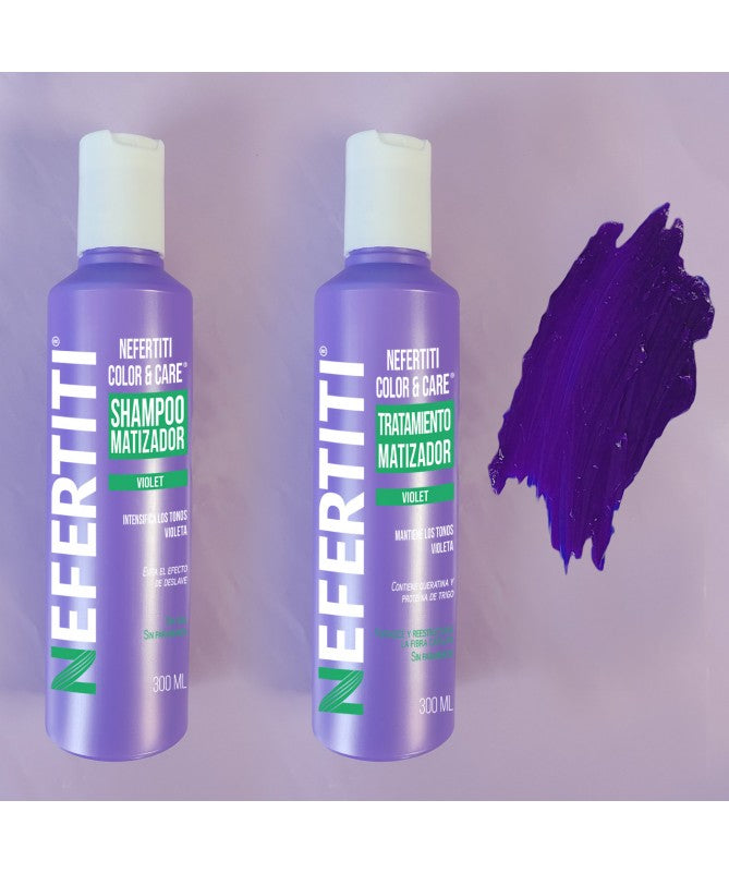 Kit Matizador Color & Care Violet Para Morados y Púrpuras