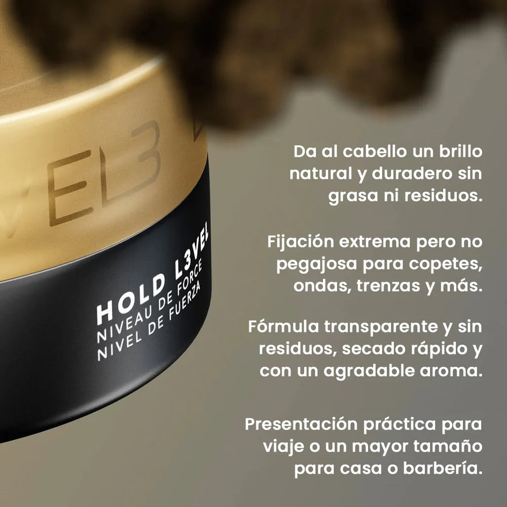 Pomade Keratin Pomada de Fijación Alta Efecto Brillante 150g