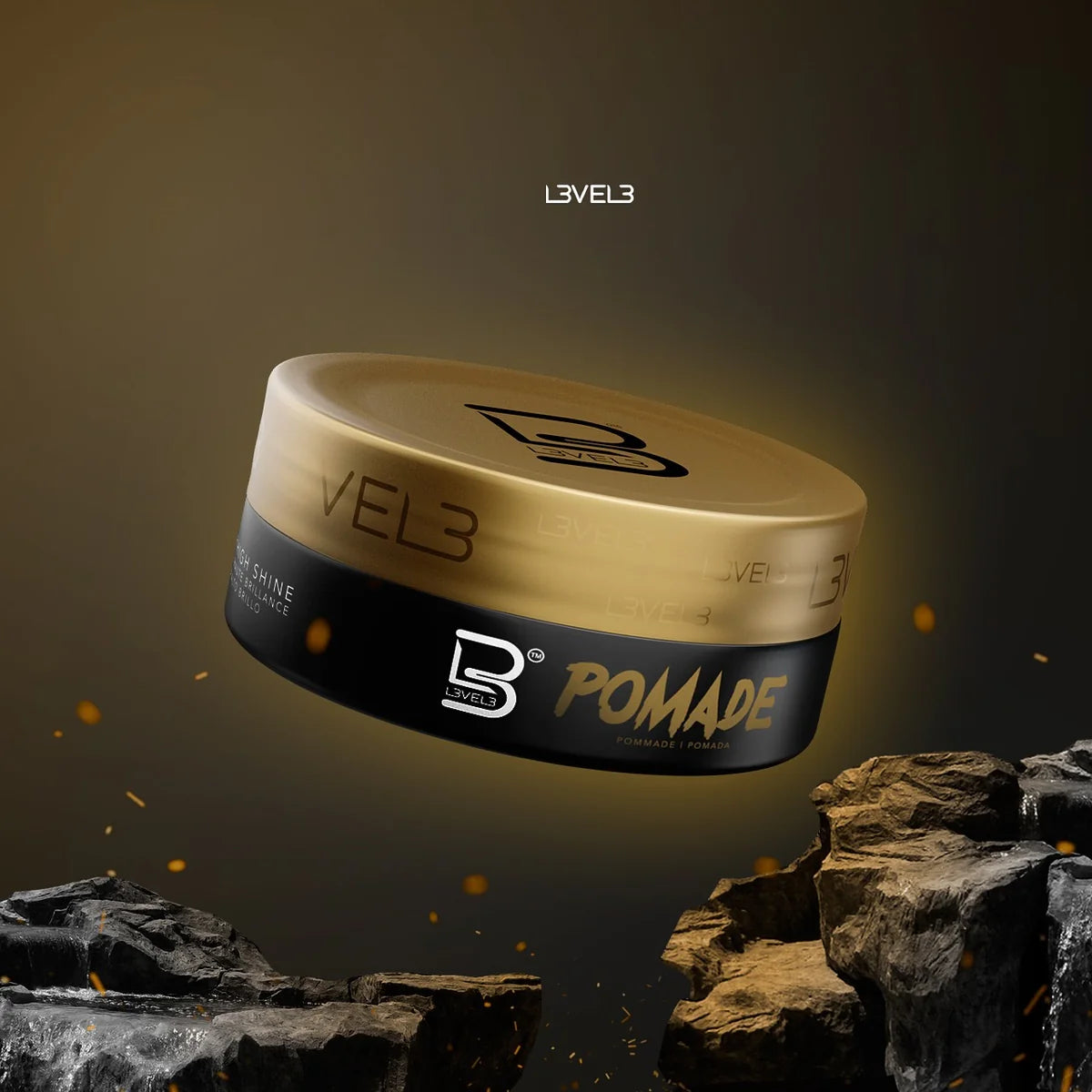 Pomade Keratin Pomada de Fijación Alta Efecto Brillante 150g