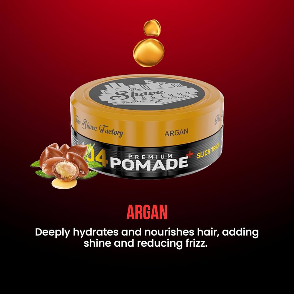Pomada Premium 04 - SLICK TRICK 150ml Con Argán
