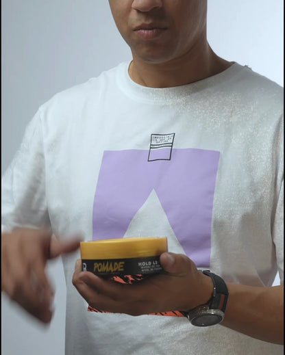 Pomade Keratin Pomada de Fijación Alta Efecto Brillante 150g